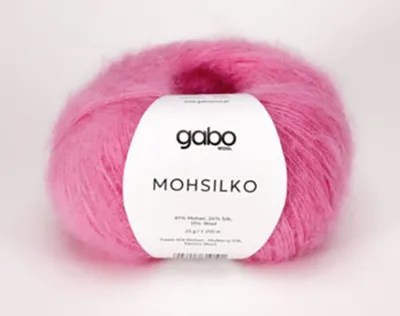 Zdjęcie produktu dla Włóczka Gabo Wool Mohsilko 4561 / crazy róż