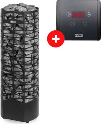 Immagine prodotto di Stufe per sauna Narvi Kota Saana | 9,0 kW, nero | 903005