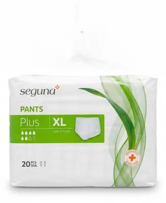 Produktbild von SEGUNA Pants Plus XL Inkontinenzhosen Windelhosen 20 Stueck 120 170 cm