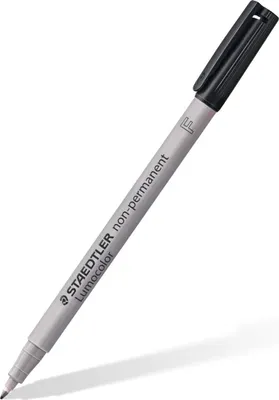 Immagine prodotto di Penna a foglio lavabile F nero Lumocolor Staedtler
