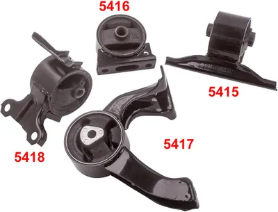 Obrázek produktu pro 4ks držák motoru a převodovky 2007-2017 pro Jeep Compass Patriot 2.4L EM-3134
