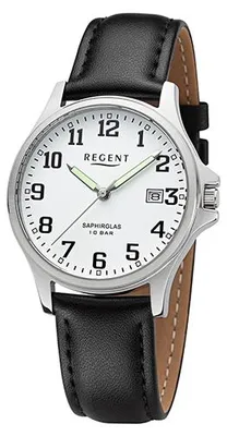 Produktbild von REGENT Herrenuhr F1432 Edelstahl Quarzwerk