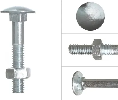 Produktbild von Schlossschrauben Verzinkt M6 x 30 mm - 200 Stück