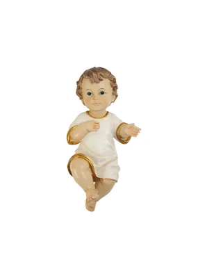 Produktbild von FADEDA Jesuskind mit Hemd  / Höhe:3 cm / handbemalt / detailgetreue Krippen Figuren - Weihnachten Tisch Dekoration Krippe Zubehör