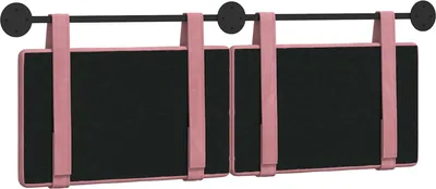 Immagine prodotto di vidaXL Testiera da appendere in velluto rosa