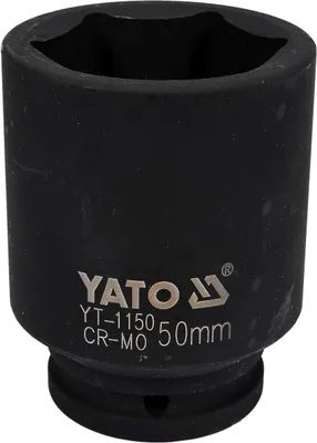 Produktbild von YATO Kraft-Stecknuss YT-1150 90mm Chrom-Molybdänstahl