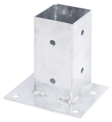 Zdjęcie produktu dla GAH-Alberts 211738, Ogrodzenie metalowe, Ogrodzenie graniczne, Stal, Stal, Powłoka galwanizowana zanurzeniowo na gorąco, 1,1 cm