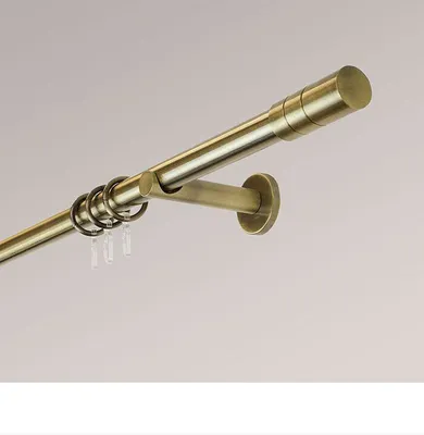 Produktbild von LYSEL® SET Zylinder Stange Ø 20mm Messing-Antik, Länge: 200cm