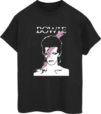 Produktbild von David Bowie - T-Shirt für Damen BI19121 (XXL) (Schwarz)