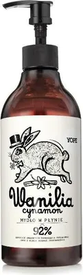 Produktbild von YOPE Handseife Vanille und Zimt, feuchtigkeitsspendend, pflanzliche Waschsubstanzen, neutraler pH, 500 ml