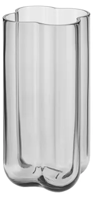 Produktbild von blomus Vase PUA DH 12x24 cm grau Blumenvase Blumengefäß