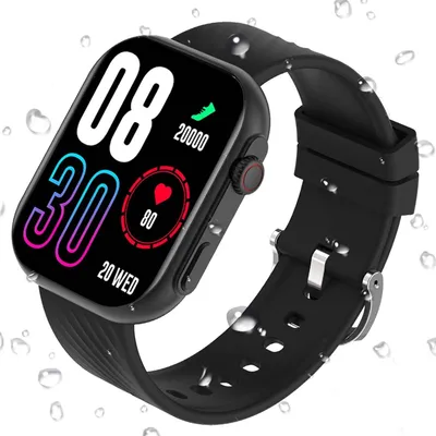 Produktbild von Smartwatch Herren mit Telefonfunktion,2.01" Fitnessuhr mit Blutdruck-,Pulsuhr, Schrittzähler,123 Sportmodi Sportuhren, IP68 Wasserdicht Android IOS