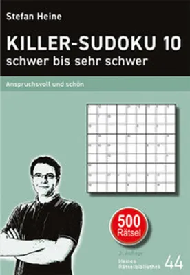 Obrázek produktu pro KILLER-SUDOKU 10 - schwer bis sehr schwer
