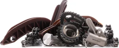 Produktbild von RIDEX 1389T0254 Steuerkettensatz Steuerkette für BMW 3 Touring (E91) 3 Limousine (E90) 5 Touring (F11) 1 Schrägheck (E87) 5 Limousine (E60)