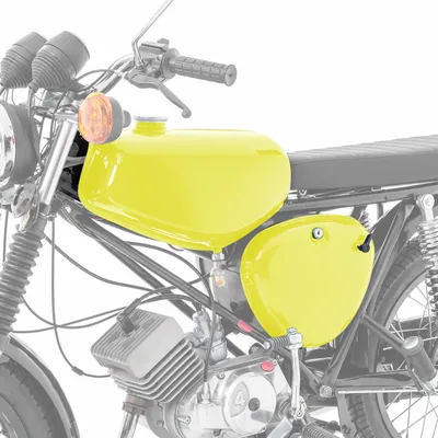 Immagine prodotto di Serbatoio / serbatoio per Simson S51 / S50 / S70 con copertura laterale neon gel