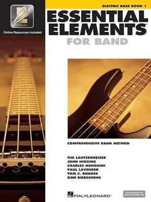 Imagen del producto de Essential Elements for Band - Electric Bass Book 1 with Eei
