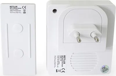 Immagine prodotto di Campanello senza fili Retlux RDB 110, 230V + pulsante a batteria