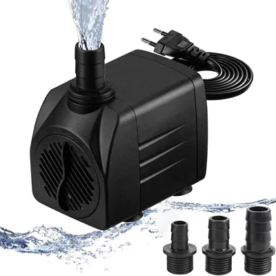 Productafbeelding van Mini-waterpomp (35 W, 2500 l/h), ultrastille aquariumpomp met 1,5 m netsnoer