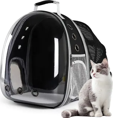Produktbild von Tiertransporttasche Haustier Rucksack,Katzenrucksack,Skalierbar Belüftung,32*42*42 cm bis 15,00 kg