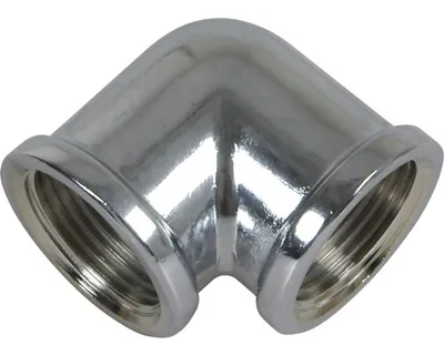 Obrázek produktu pro Koleno 90° 2xvnitřní závit 1/2" chrom
