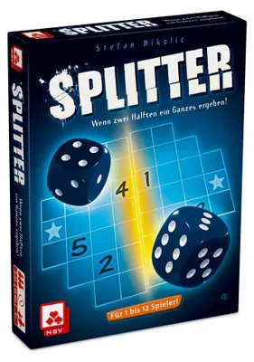 Produktbild von Strategisches Würfelspiel Brettspiel - Würfelspiel - Für 1 bis 12 Spieler - Block A und Block B - Drinnen spielen