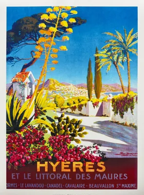Immagine prodotto di Hyères - Costa dei Maures - Poster 30x40 cm