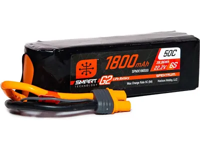 Obrázek produktu pro Spektrum Smart G2 LiPo 22.2V 1800mAh 50C IC3