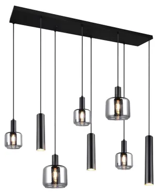 Obrázek produktu pro Závěsné svítidlo TRIO MATARO BHT 118 x 150 x 34 cm, černé