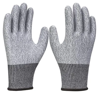Imagen del producto de Guantes de trabajo de HPPE resistentes al corte, antideslizantes y transpirables, ideales para la cocina, el jardín y el taller