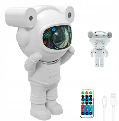 Produktbild von Astronauten-Sternenprojektor mit Bluetooth für Kinderzimmer
