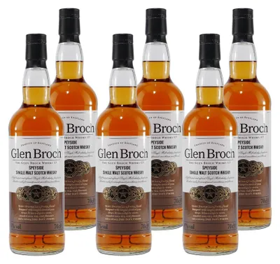 Produktbild von Glen Broch Speyside Single Malt Scotch Whisky (6 x 0,7L)