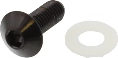Produktbild von Linsenschraube JMP Bolt M6x1,00mm 16mm Edelstahl V4A schwarz