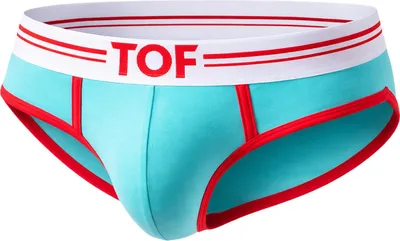 Image de TOF Paris French Brief Turquoise - 1x Taille M