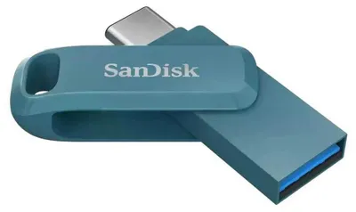 Produktbild von SanDisk Ultra Dual Drive Go - USB-Flash-Laufwerk - 256 GB - USB 3.2 Gen 1 / USB-C - Navagio Bay