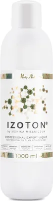 Productafbeelding van IZOTON® van Monika Mielniczuk Molly Nails, professionele hulpvloeistof: dehydratatie, hechting, manicure, inhibitie van acrylgel. 1000 ml