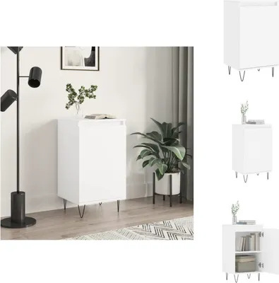 Immagine prodotto di vidaXL Credenza bianca 40x35x70 cm in legno - Credenze