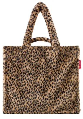 Zdjęcie produktu dla Reisenthel Softshopper Leo – torba wykonana z materiału imitującego futro