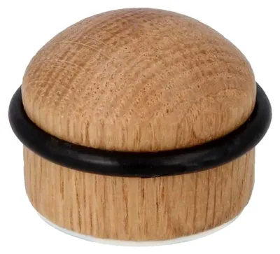 Produktbild von Bodentürstopper mit Gummiring aus Holz