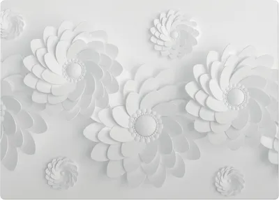 Produktbild von Blumenspiralen – Bodenschutzmatte – Rutschfest – Schutzmatte für Büro – Vinylmatte – Stuhlunterlage  – 140 x 100 cm