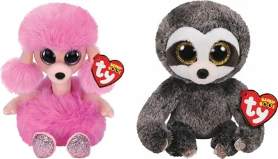 Produktbild von Ty - Stofftiere - Beanie Boo's - Camilla Poodle & Dangler Sloth