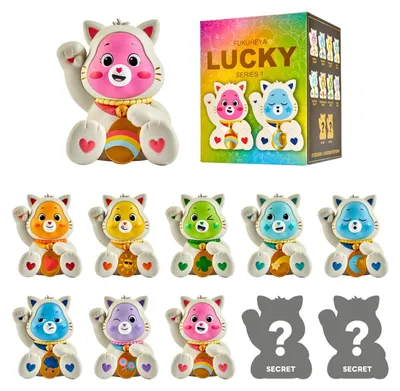 Zdjęcie produktu dla Figurki Lucky Bears Fukuheya 8 cm Blind Box Display (8)