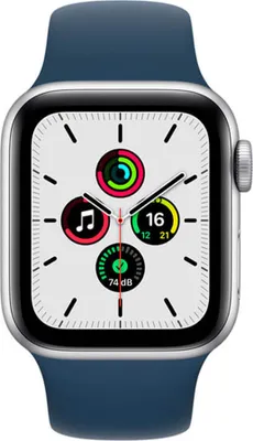 Obrázek produktu pro Apple MKNY3FD/A Apple Watch SE Alu 40mm Silver (Abyssblue) iOS
