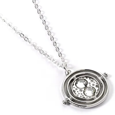 Image de Collier Harry Potter Renverseur de temps unie argenté standard
