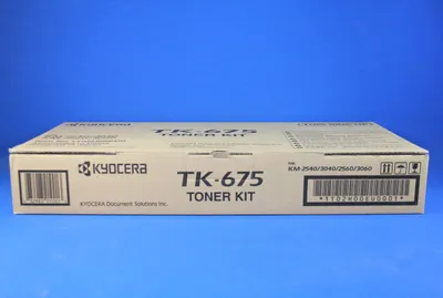 Produktbild von Kyocera TK 675 - Schwarz - Original