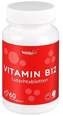 Produktbild von BjökoVit Vitamin B12 Lutschtabletten, 60 St. Tabletten
