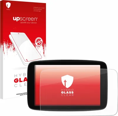 Produktbild von upscreen Schutzglas für TomTom GO Superior 7" Schutzfolie Panzer Folie Glas Display Schutz klar