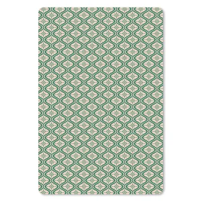 Produktbild von MuchoWow® Mauspad Mousepad Schneeflocke - Winter - Vintage - Muster - Weihnachten 18x27 cm - Mousepads - Maus Mat - Pad - Mausunterlage