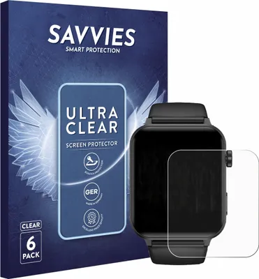 Produktbild von 6x Für Blackview R30 Pro Schutzfolie Savvies Displayschutz Display Schutz Folie Klar Transparent
