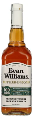 Produktbild von Evan Williams Bottled in Bond Kentucky Straight Bourbon Whiskey Kentuckys 1st Distiller | 50 % vol | 0,7 l