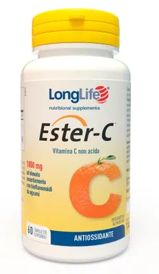Immagine prodotto di Longlife Ester C 1000Mg 60 Tavolette